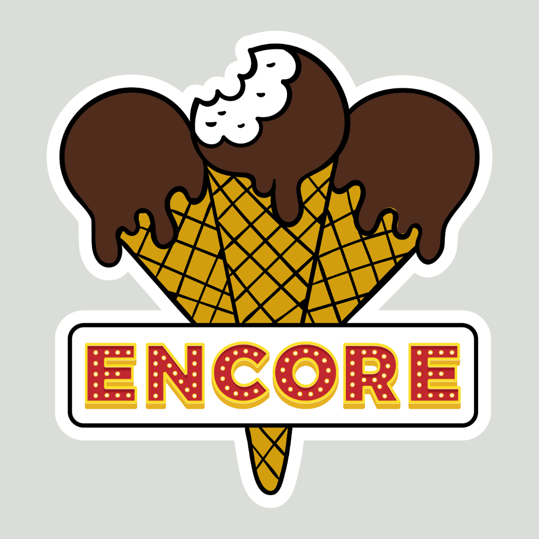 Choc Top Stickers